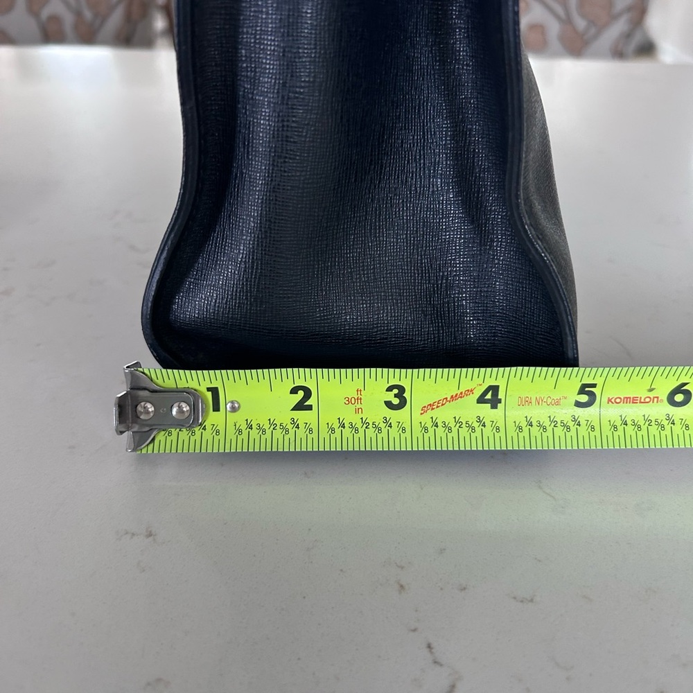Furla Chain-link Black Saffiano Leather Tote - Picture 11 of 11